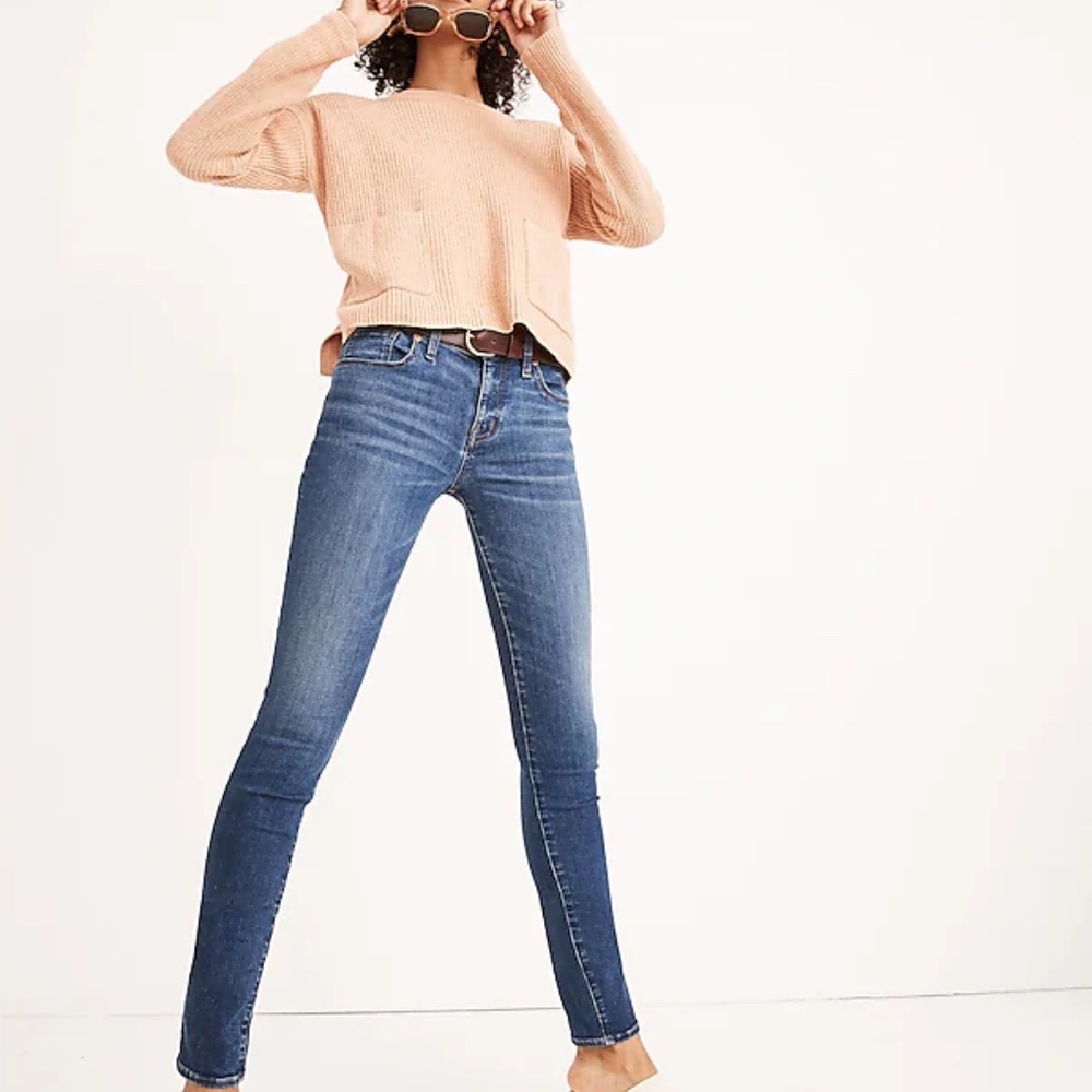 Madewell jeans 8" skinny size 27